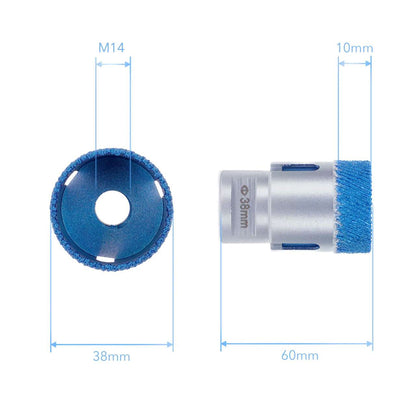 Premium Diamant Fliesenbohrer PD-Matrix M14 für Winkelschleifer