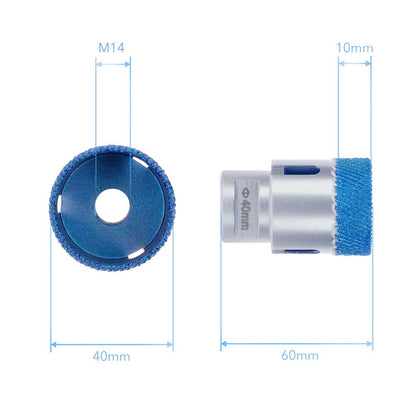 Premium Diamant Fliesenbohrer PD-Matrix M14 für Winkelschleifer