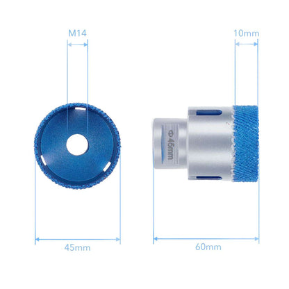 Premium Diamant Fliesenbohrer PD-Matrix M14 für Winkelschleifer