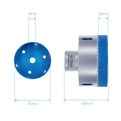 Premium Diamant Fliesenbohrer PD-Matrix M14 für Winkelschleifer