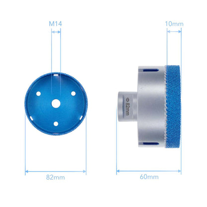 Premium Diamant Fliesenbohrer PD-Matrix M14 für Winkelschleifer