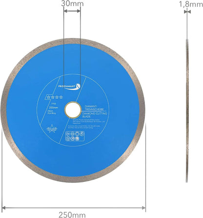 Diamanttrennscheibe Fliese, Feinsteinzeug Premium Rondo F702