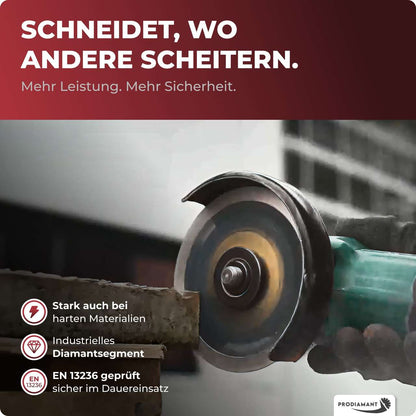Diamanttrennscheibe Beton, Stein, Ziegel, universal