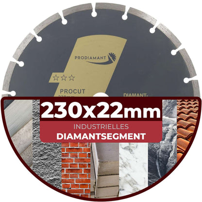 2x Diamanttrennscheibe Beton, Stein, Ziegel, universal