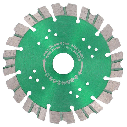 Diamanttrennscheibe für Stein, Beton Turbo Concave