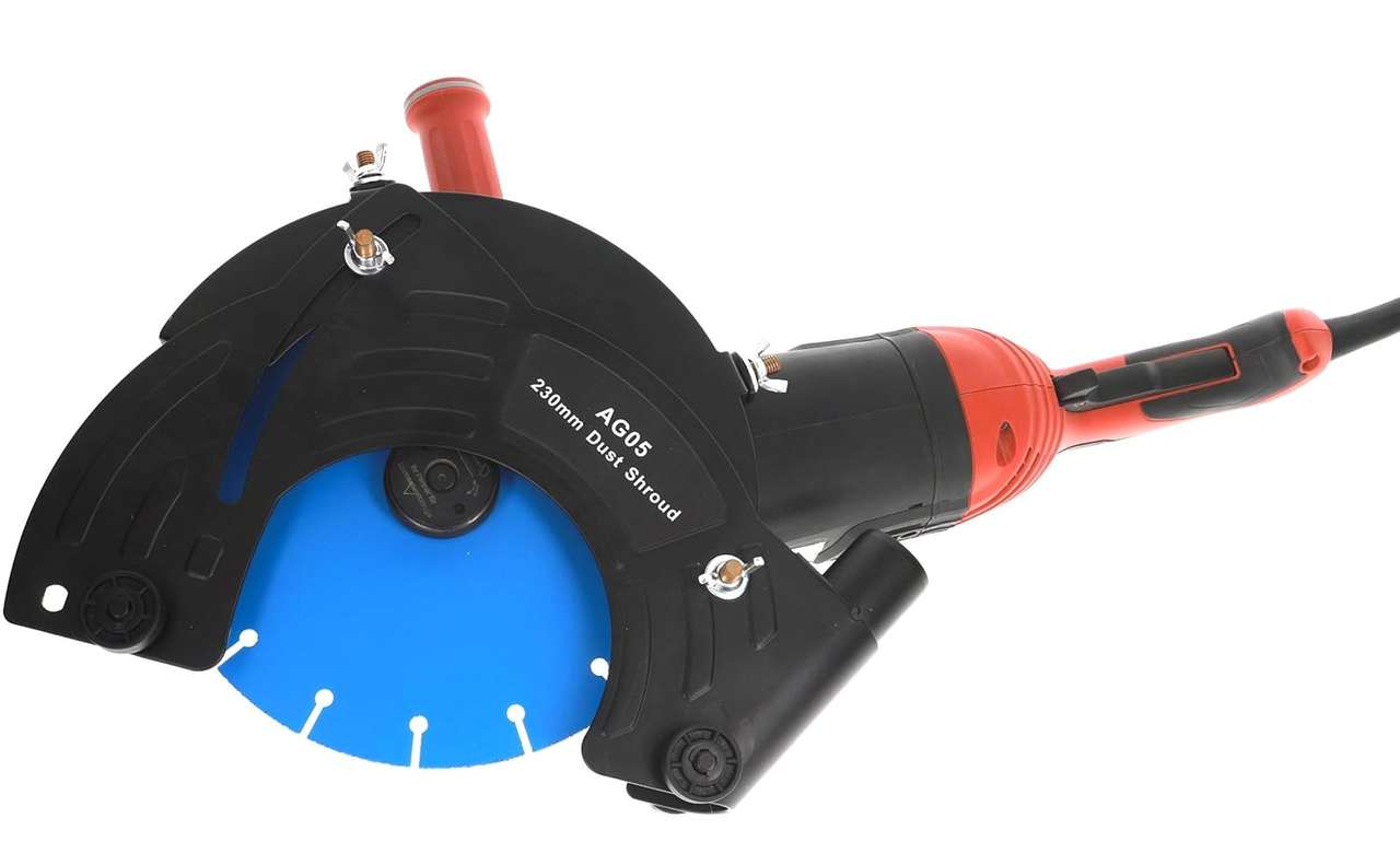 Trennscheiben Absaugung für Winkelschleifer 230mm M14 universal