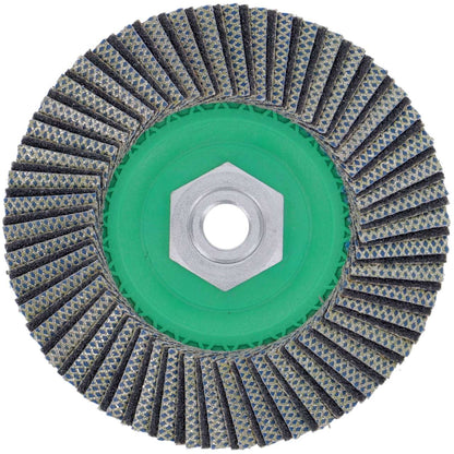 Im Set enthalten: Diamant Fächerscheibe Hybrid grob für Fliesen, Keramik, Naturstein (120)