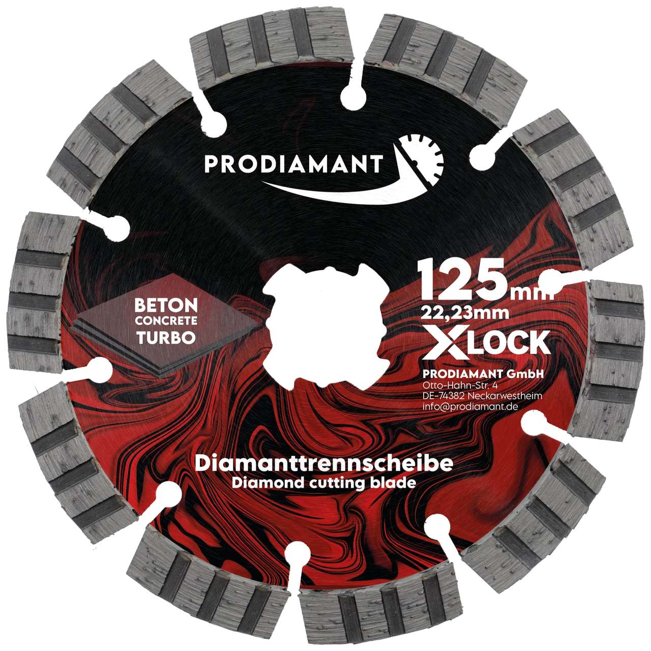 X-LOCK Turbo Diamanttrennscheibe Beton universal