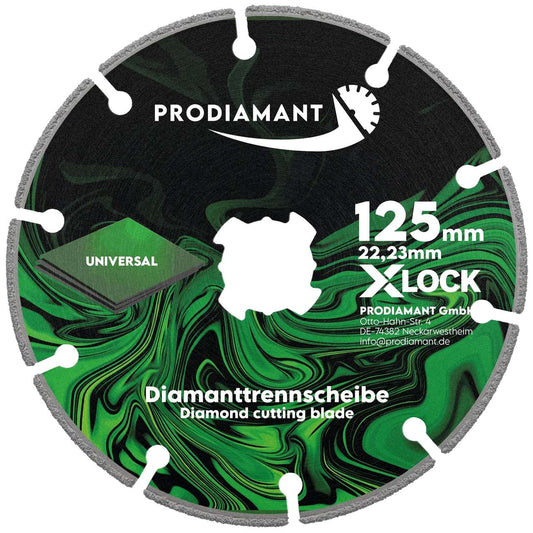 Diamanttrennscheibe für X-Lock Maschinen – Universell einsetzbar und effizient