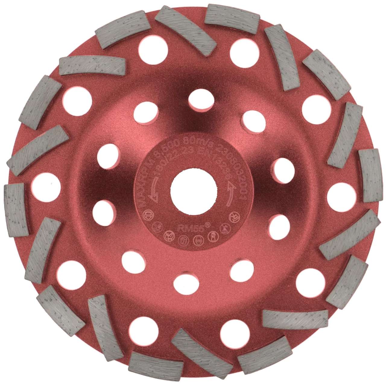 Diamantschleiftopf 180 mm Beton Extra Speed – Sparpack 10 Stück – PRODIAMANT