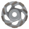 PRODIAMANT Diamantschleiftopf 125mm Beton ST90 Premium Turbo – Produktansicht