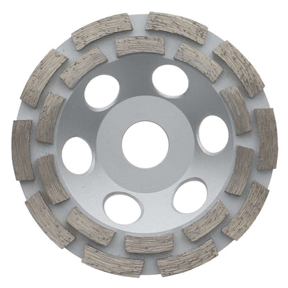 Im Set enthalten: Diamantschleiftopf Beton, universal STD04 (125 mm)