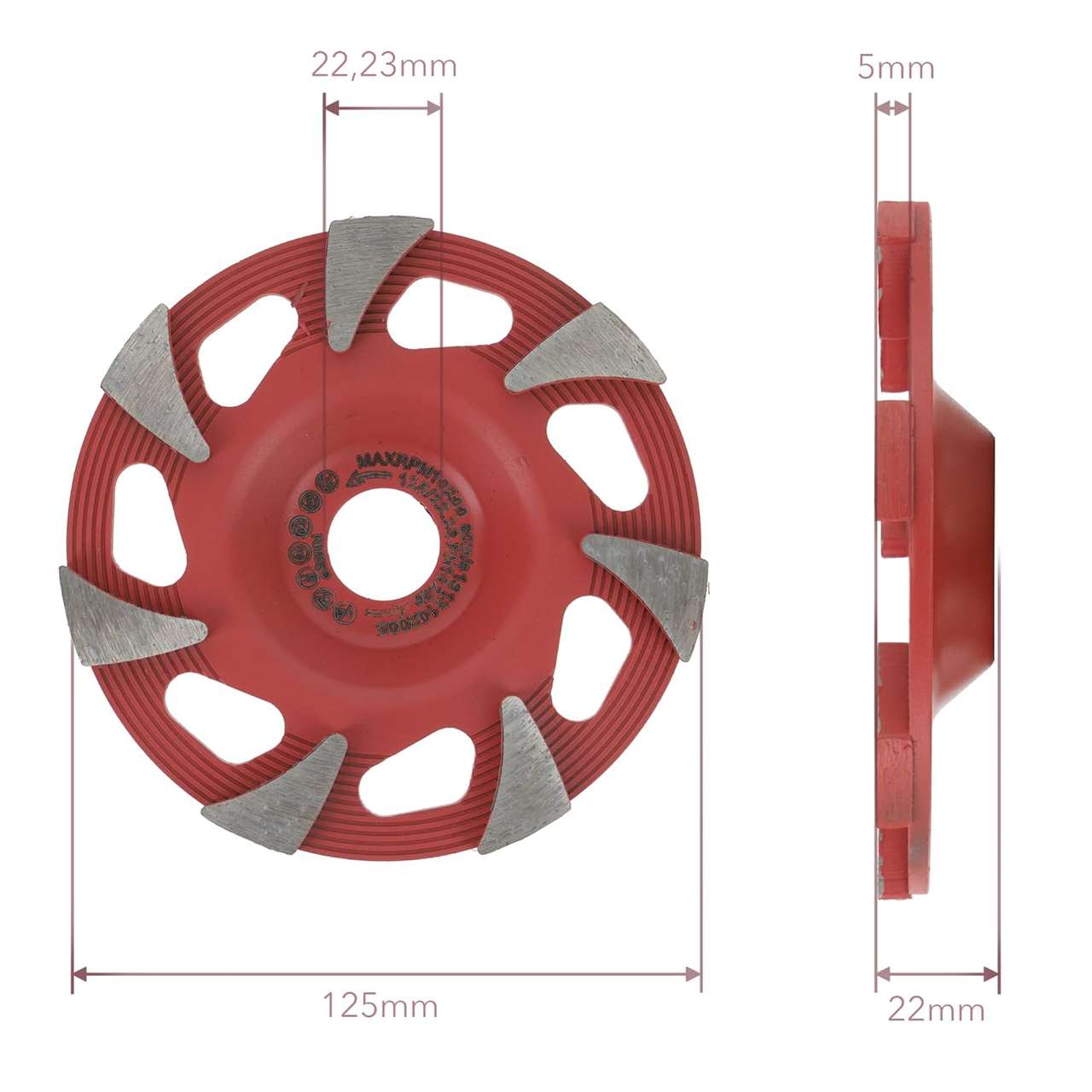 Diamant Schleiftopf Superlight | Beton & Naturstein |