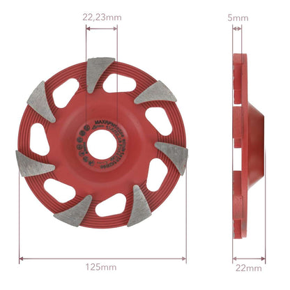 Diamant Schleiftopf Superlight | Beton & Naturstein |