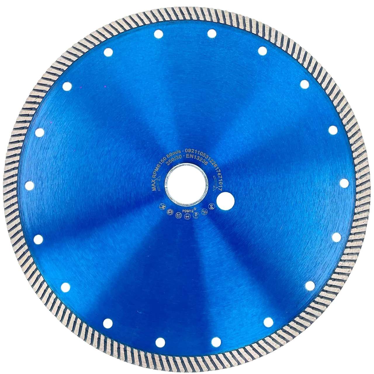 Diamant-Trennscheibe Beton Turbo 250mm x 30/25,4mm