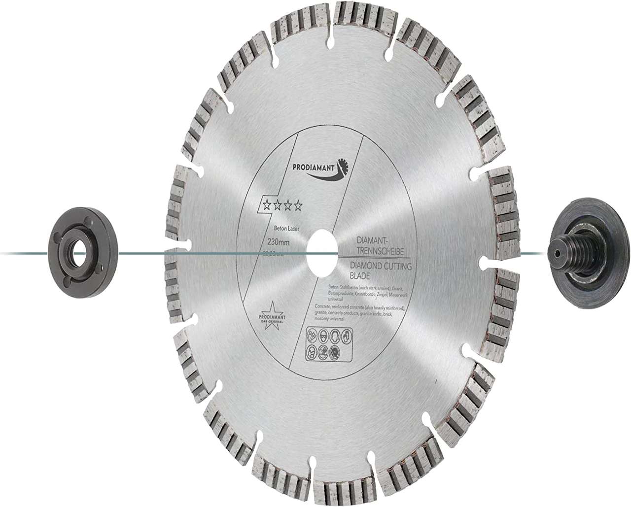 Diamanttrennscheibe Beton Laser Turbo B711