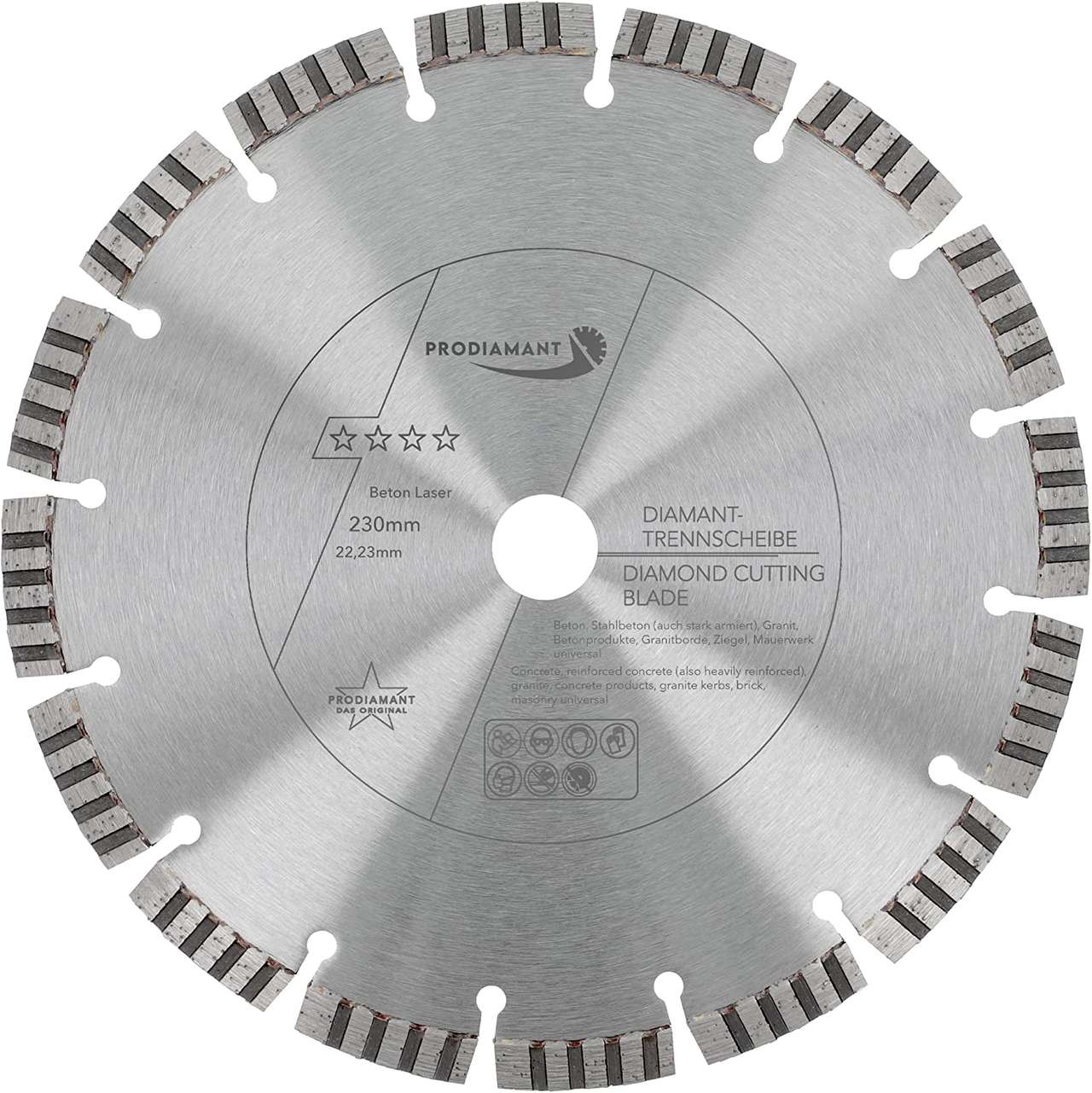 Diamanttrennscheibe Beton Laser Turbo B711