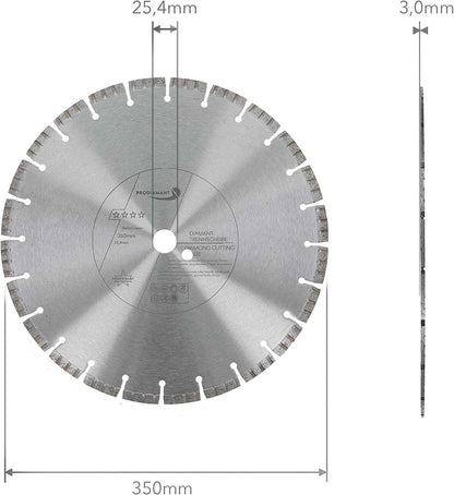 Diamanttrennscheibe Beton Laser Turbo B711