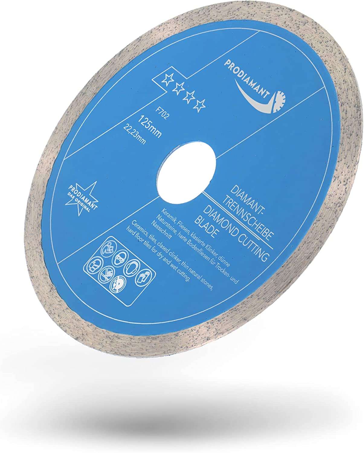Diamanttrennscheibe Fliese, Feinsteinzeug Premium Rondo F702