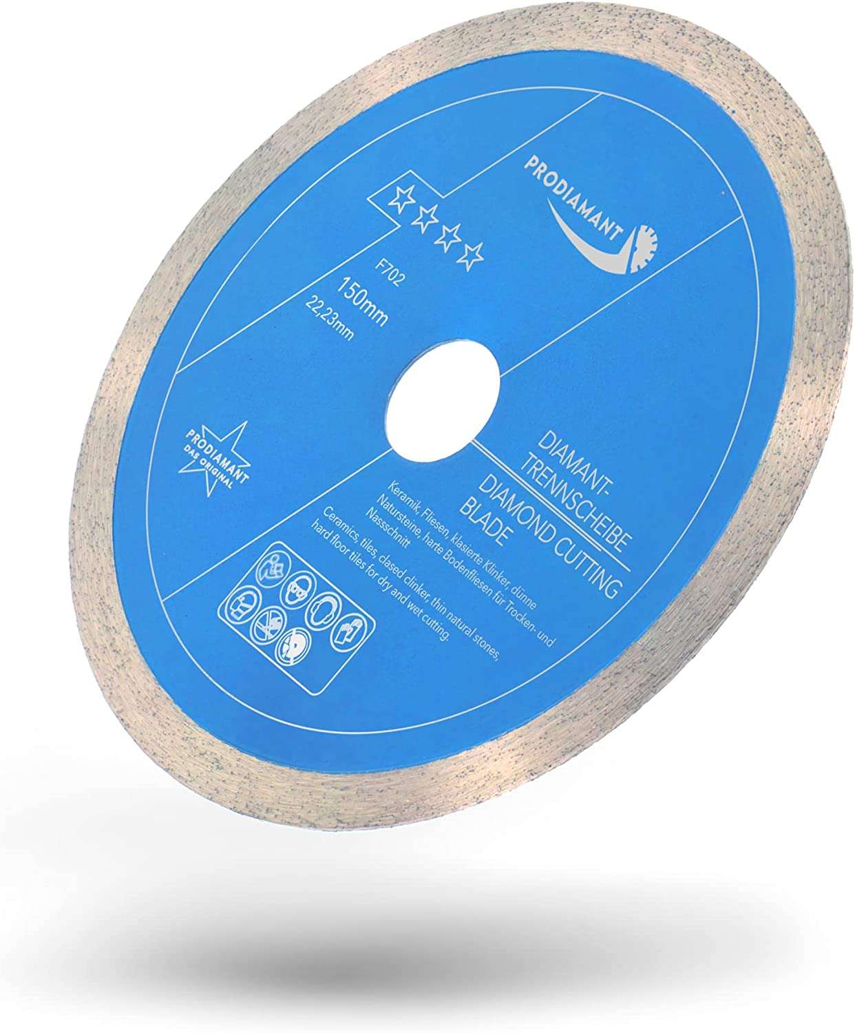 Diamanttrennscheibe Fliese, Feinsteinzeug Premium Rondo F702