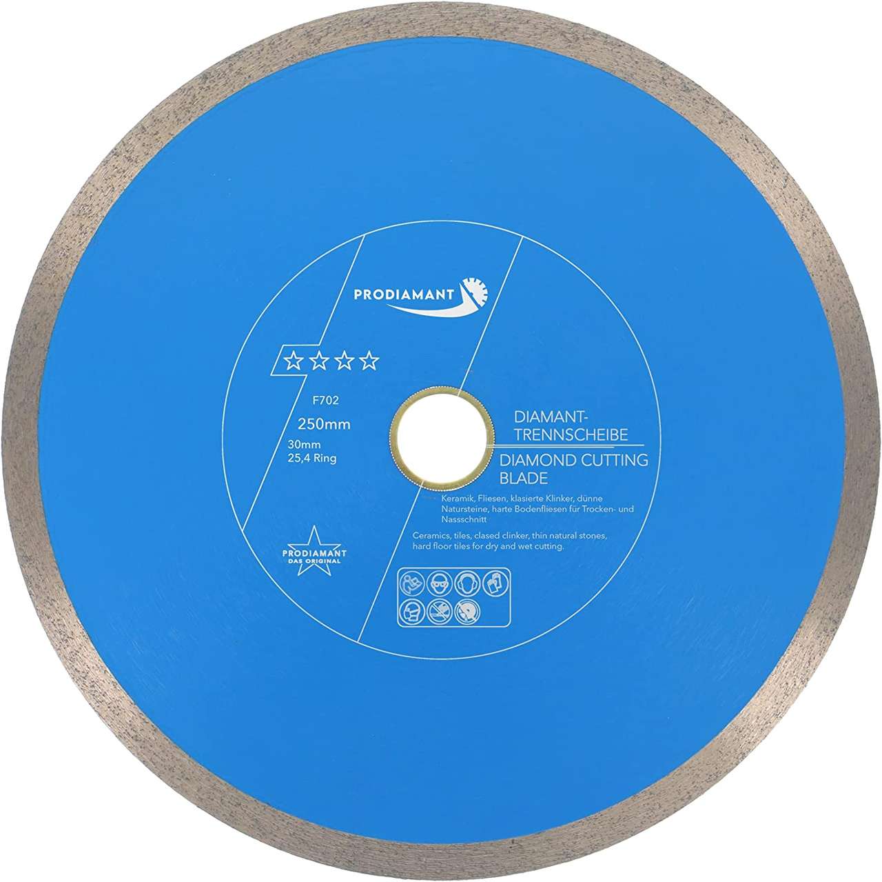 Diamanttrennscheibe Fliese, Feinsteinzeug Premium Rondo F702