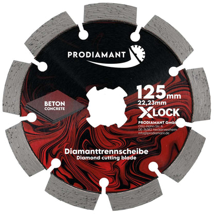X-LOCK Diamanttrennscheibe - Universell für Beton