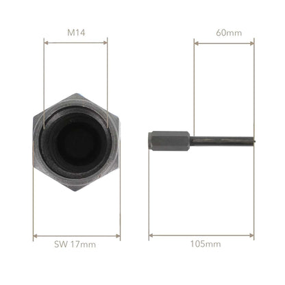 Hartmetall Fugenfräser Nutzlänge 60mm für Winkelschleifer