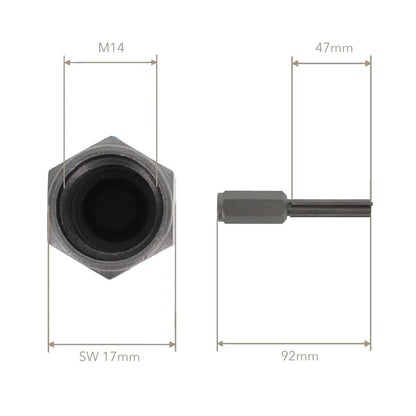 Hartmetall Fugenfräser Nutzlänge 60mm für Winkelschleifer