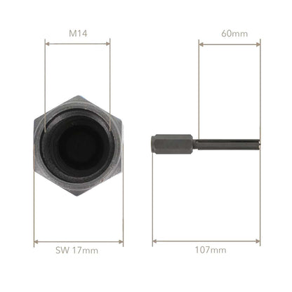 Hartmetall Fugenfräser Nutzlänge 60mm für Winkelschleifer
