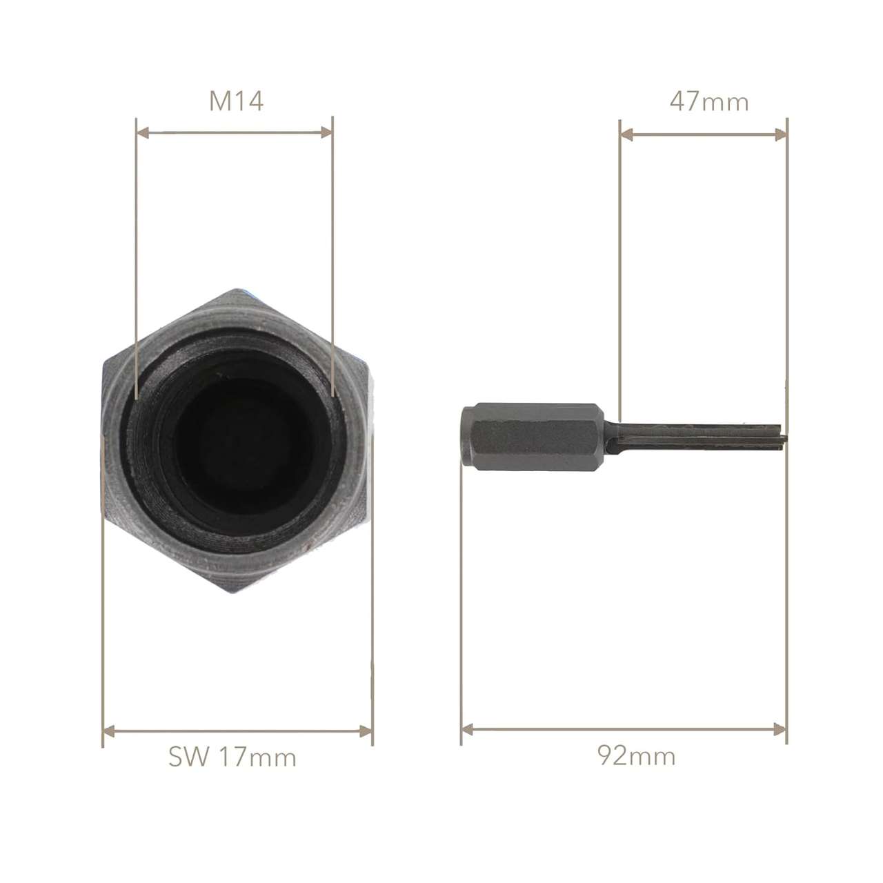 Hartmetall Fugenfräser 8mm Nutzlänge für Winkelschleifer