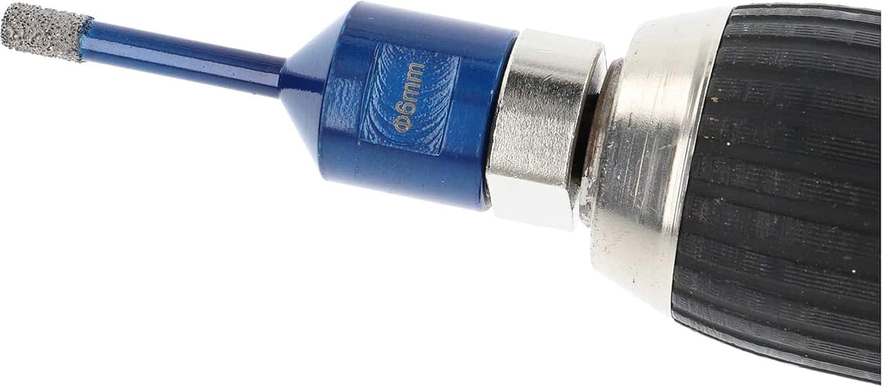 M14 / 6-kant Adapter für Bohrmaschinen und Akkuschrauber zur Verwendung mit Fliesenbohrer mit M14-Aufnahme