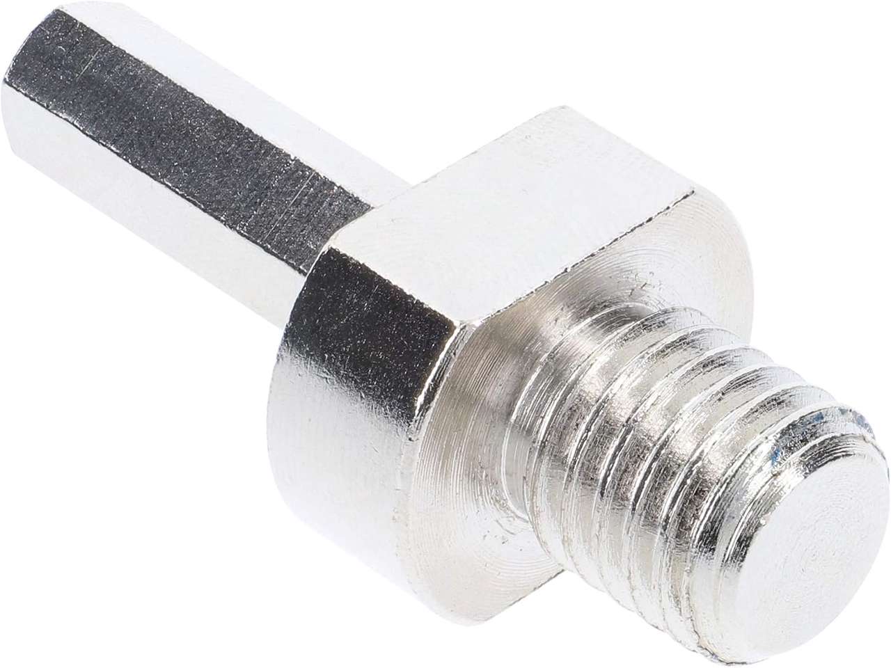 M14 / 6-kant Adapter für Bohrmaschinen und Akkuschrauber zur Verwendung mit Fliesenbohrer mit M14-Aufnahme