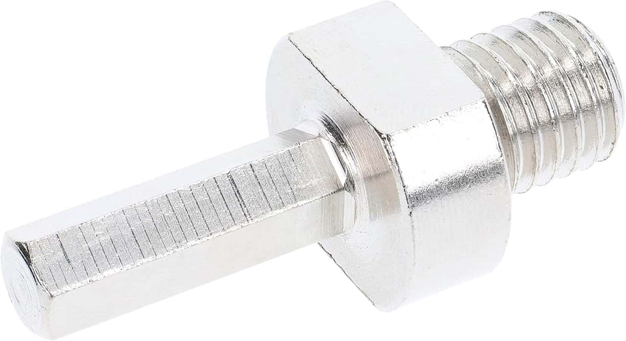 M14 / 6-kant Adapter für Bohrmaschinen und Akkuschrauber zur Verwendung mit Fliesenbohrer mit M14-Aufnahme
