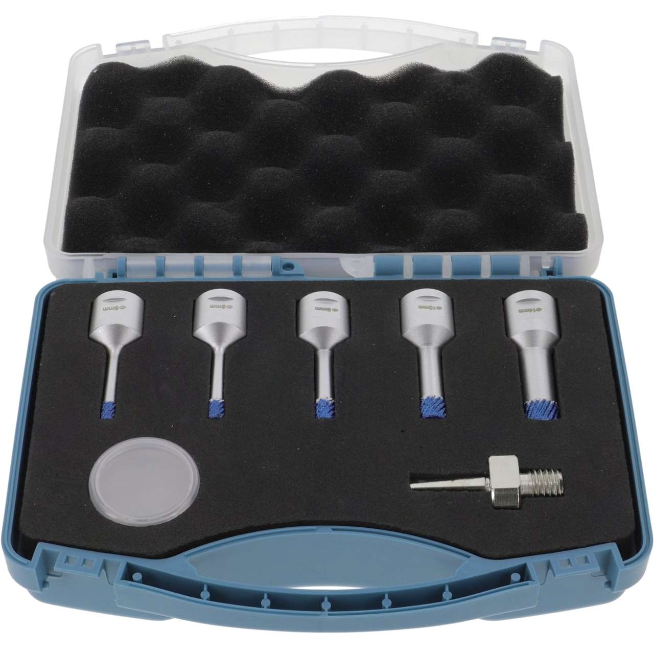 Diamant-Fliesenbohrer Set 7-teilig PD-Matrix M14 - Koffer für Sanitärbetriebe