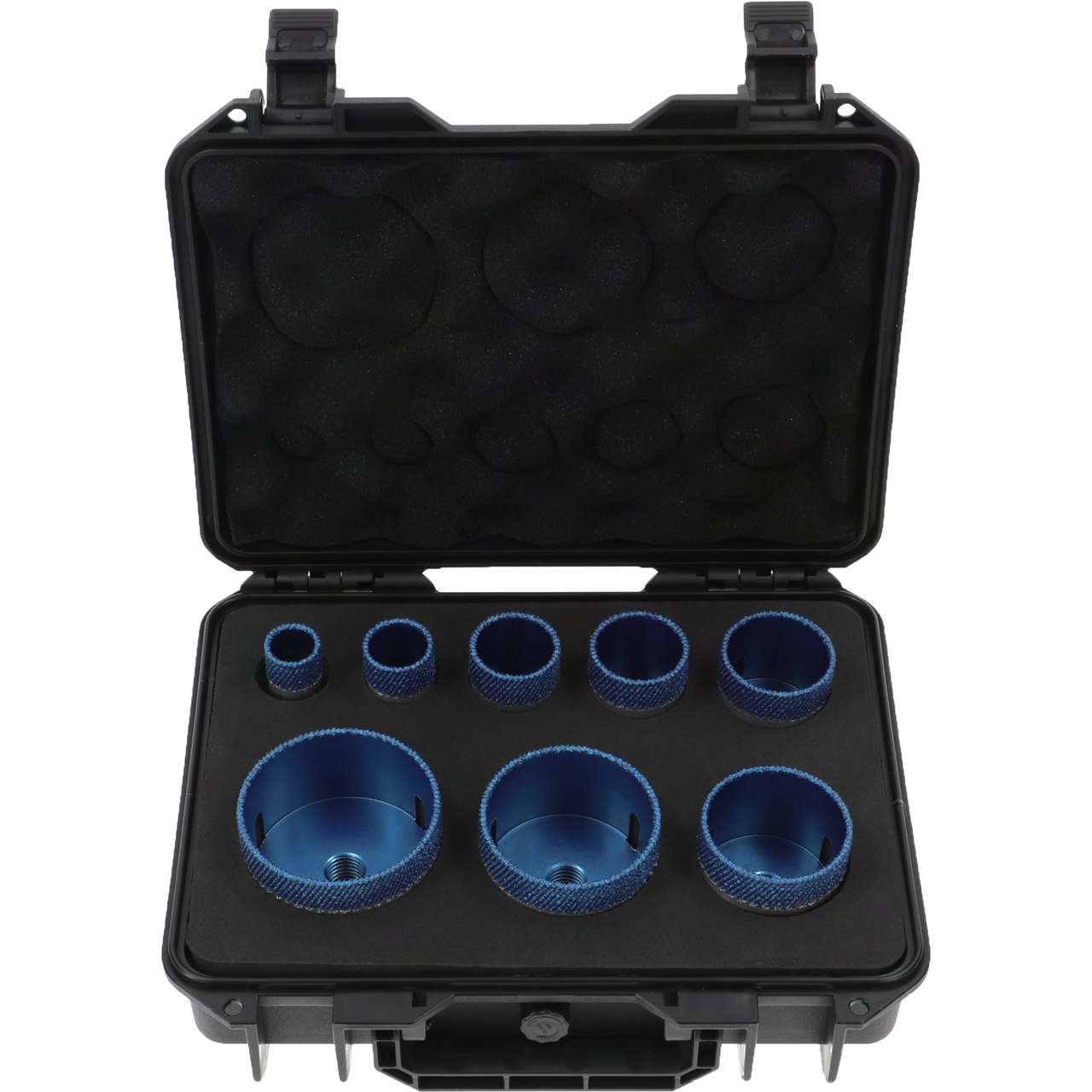 Diamant-Fliesenbohrer Set 8-teilig PD-Matrix M14 - Koffer für Fliesenleger