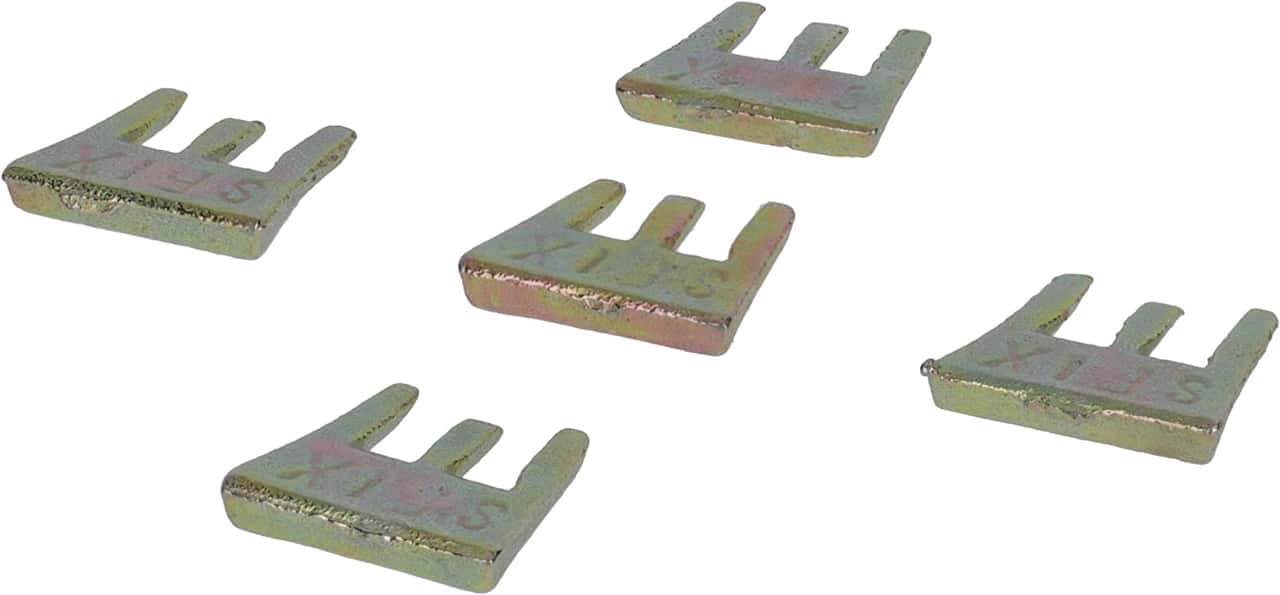 S-Fix Keile 5 Stück für Hammer Axt Stiele, Sprossen Größe 1 bis 20mm Durchmesser Hammerkeile