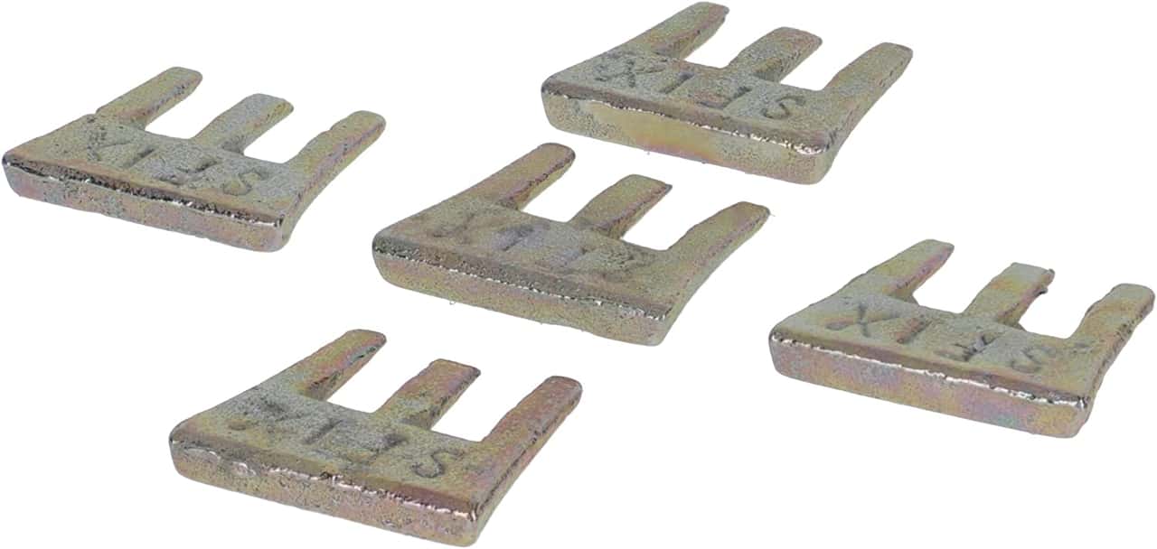 S-Fix Keile 5 Stück für Hammer Axt Stiele, Sprossen Größe 2 bis 23mm Durchmesser Hammerkeile