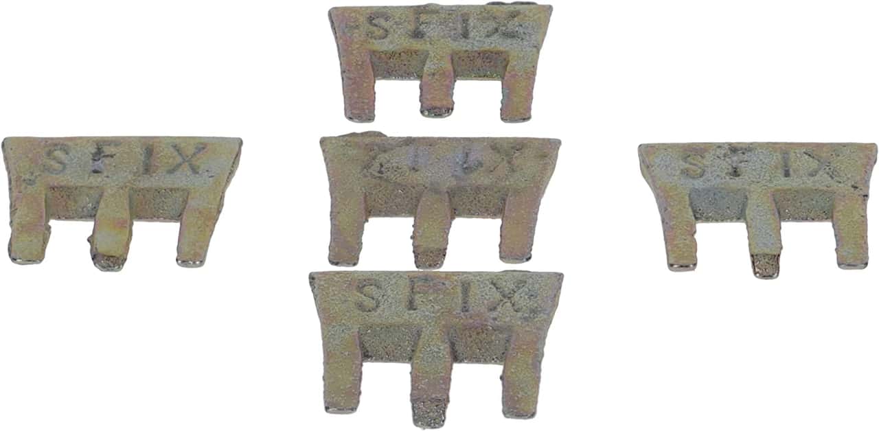 S-Fix Keile 5 Stück für Hammer Axt Stiele, Sprossen Größe 2 bis 23mm Durchmesser Hammerkeile