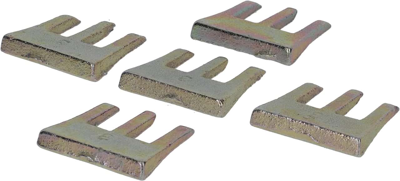 S-Fix Keile 5 Stück für Hammer Axt Stiele, Sprossen Größe 3 bis 26mm Durchmesser Hammerkeile