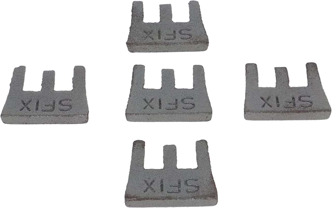 S-Fix Keile 5 Stück für Hammer Axt Stiele, Sprossen Größe 4 bis 29mm Durchmesser Hammerkeile