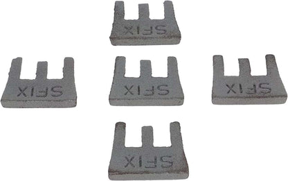 S-Fix Keile 5 Stück für Hammer Axt Stiele, Sprossen Größe 4 bis 29mm Durchmesser Hammerkeile