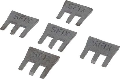 S-Fix Keile 5 Stück für Hammer Axt Stiele, Sprossen Größe 4 bis 29mm Durchmesser Hammerkeile