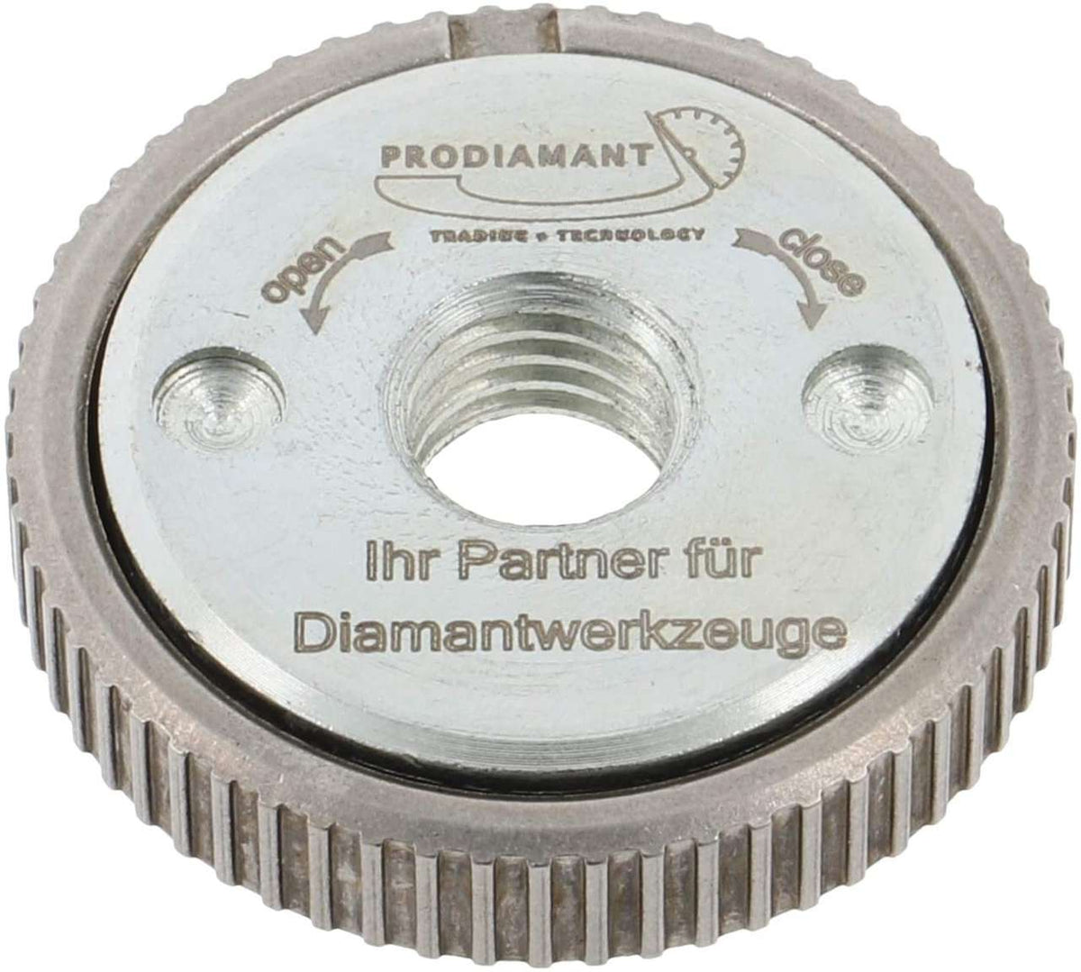 Schnellspannmutter M14 für Winkelschleifer Groß – Produktansicht