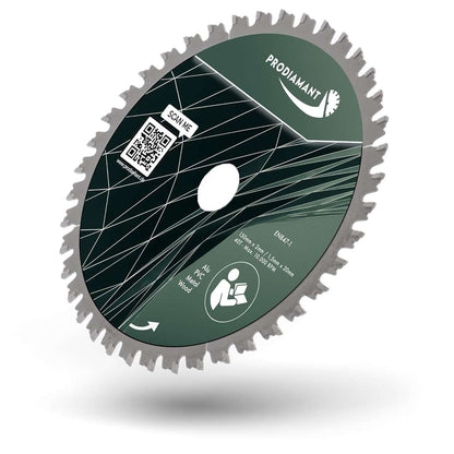 Kreissägeblatt für Holz, Metall & Alu mit HM TCT Zähnen