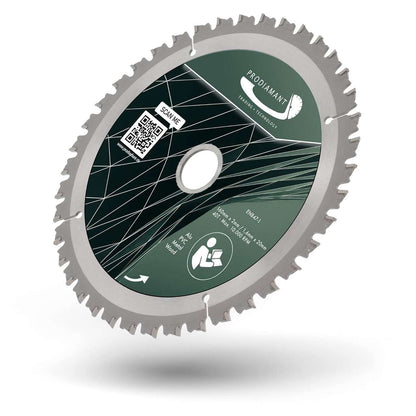 Kreissägeblatt für Holz, Metall & Alu mit HM TCT Zähnen