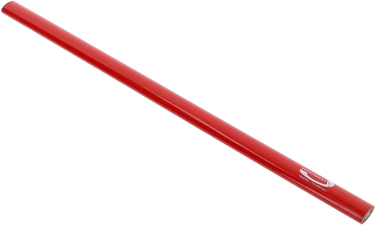 12x Zimmermannsbleistifte oval, 250mm lang - Der perfekte Bleistift für Industrie und Handwerk
