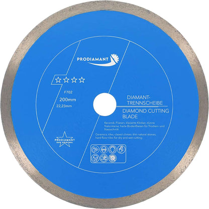 Diamanttrennscheibe Fliese, Feinsteinzeug Premium Rondo F702
