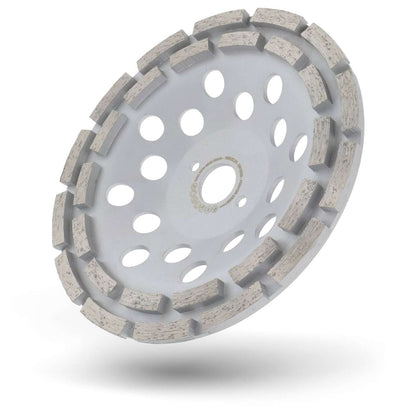 Diamantschleiftopf 180mm Beton, universal doppelreihig