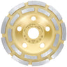 PRODIAMANT Diamantschleiftopf 125mm für Beton, Mauerwerk, Stein STD03 – Ansicht von oben