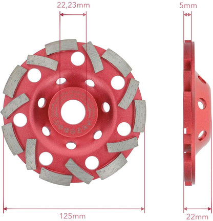 Diamantschleiftopf 125mm für Beton Extra Speed